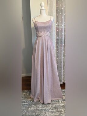 City Studio Dusty Rose Formal Dress